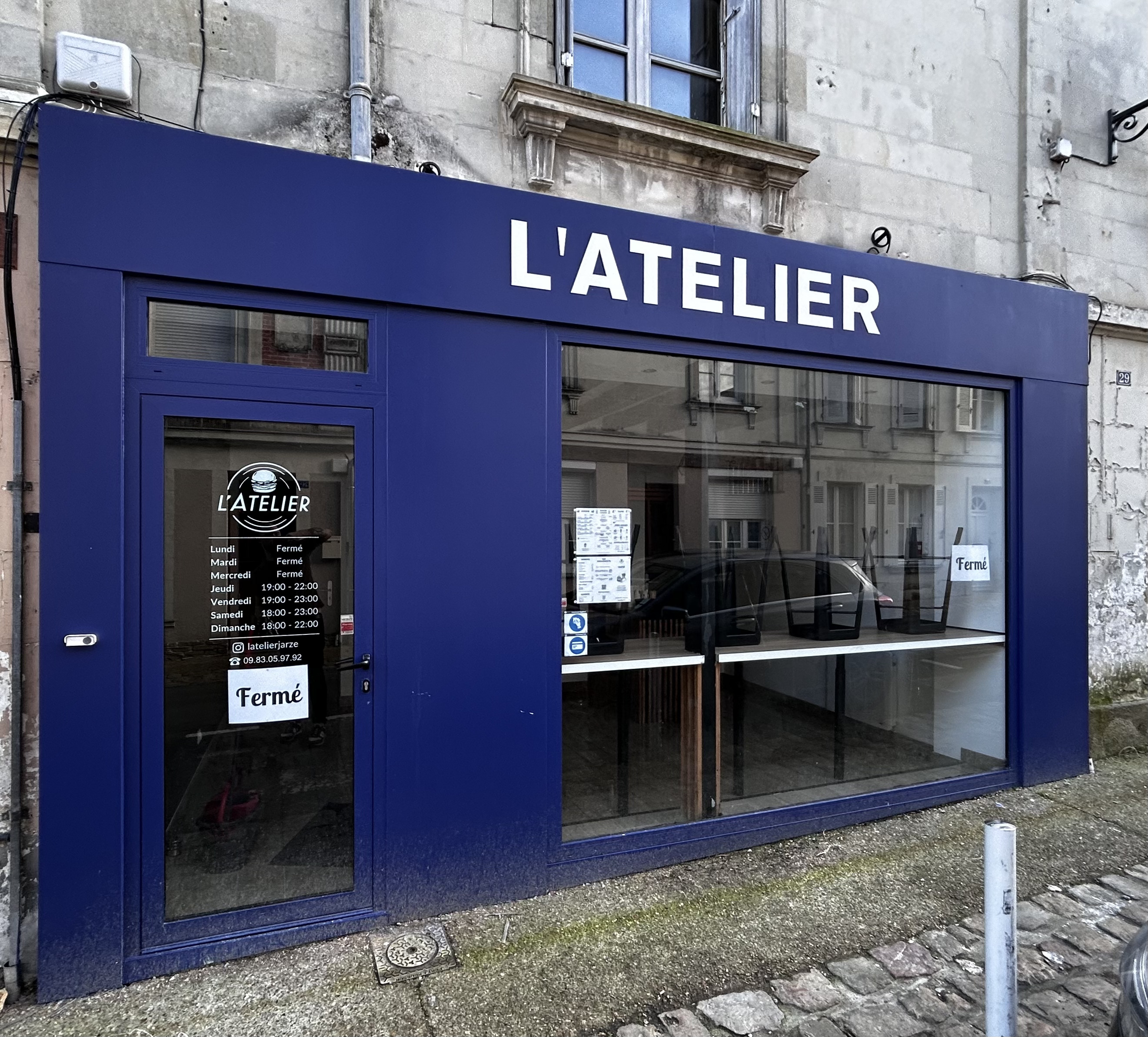 Création restaurant Jarzé